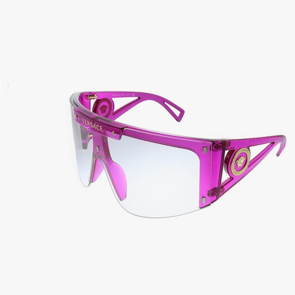 Versace Medusa Shield sunglasses